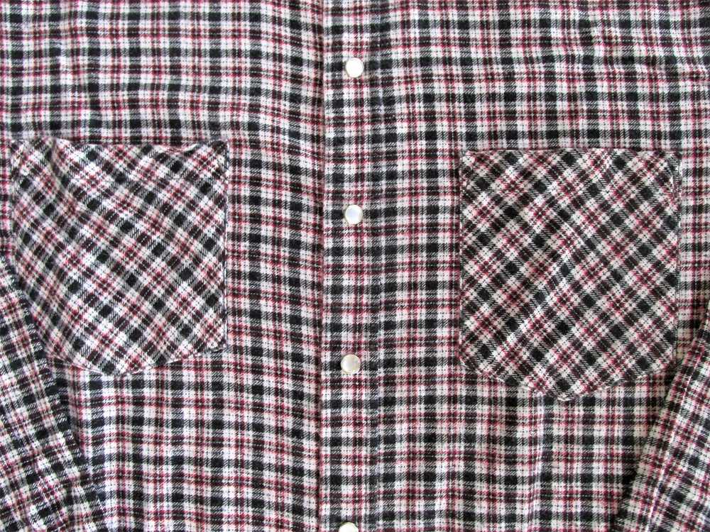 Haband Haband Vintage Men's Flannel Western Shirt… - image 3