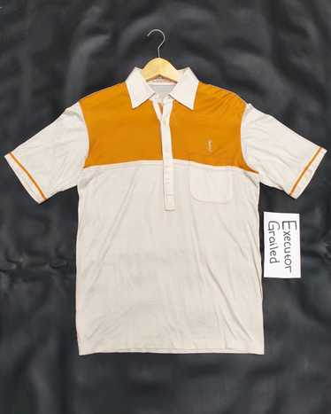 YSL Canary Yellow Polo Shirt