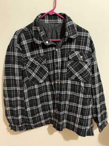 Streetwear Plaid workwear jacket