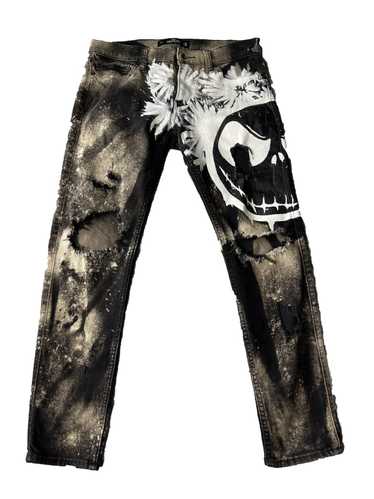 Custom Skeleton Jeans 