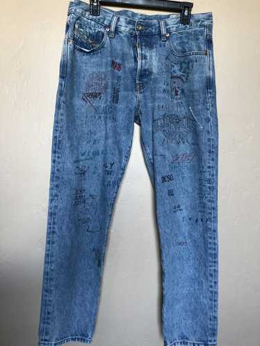 Diesel Diesel graffiti jeans