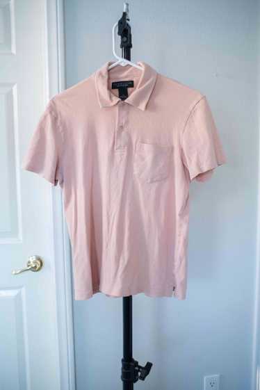 Bloomingdales Men Store Peach polo shirt