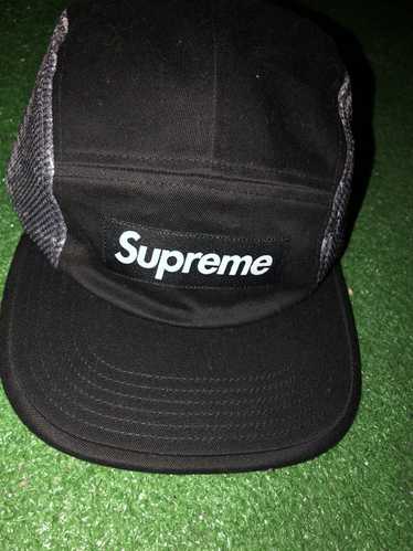 Supreme Velvet S Logo 6-Panel Black - FW20 - US