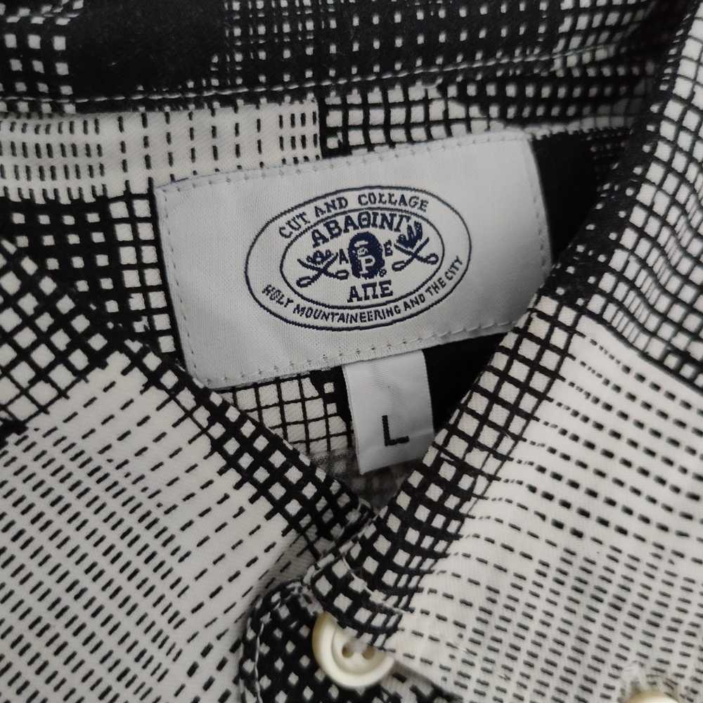 Bape Bape Camo Gingham longsleeve Shirt Rare item… - image 2