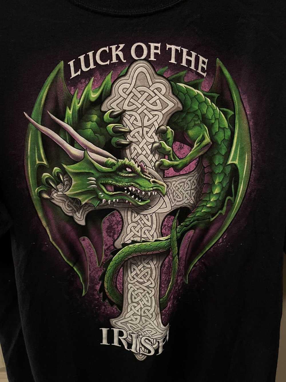 Vintage St. Patricks Day Luck of the Irish Dragon… - image 2