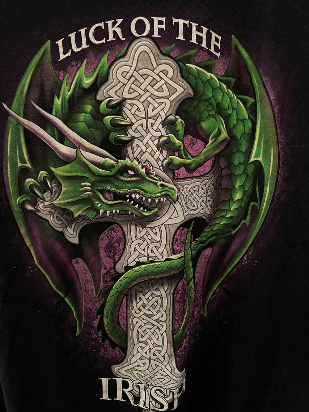 Vintage St. Patricks Day Luck of the Irish Dragon… - image 3