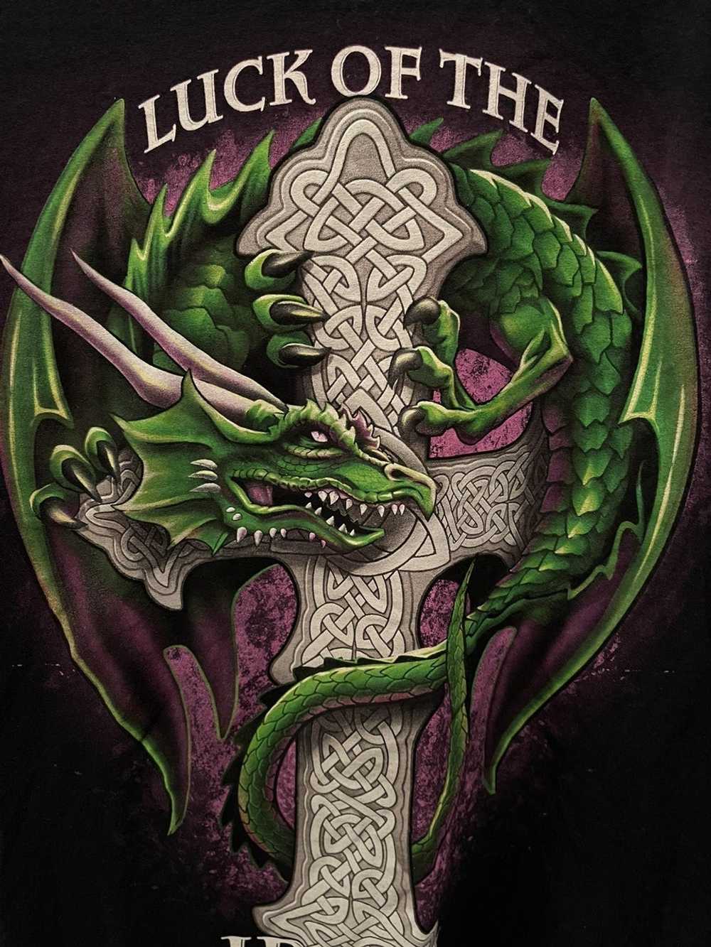 Vintage St. Patricks Day Luck of the Irish Dragon… - image 4