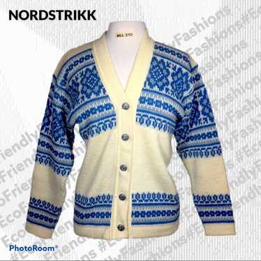 Vintage Vintage Nordstrikk Nordic Wool Cardigan/S… - image 1