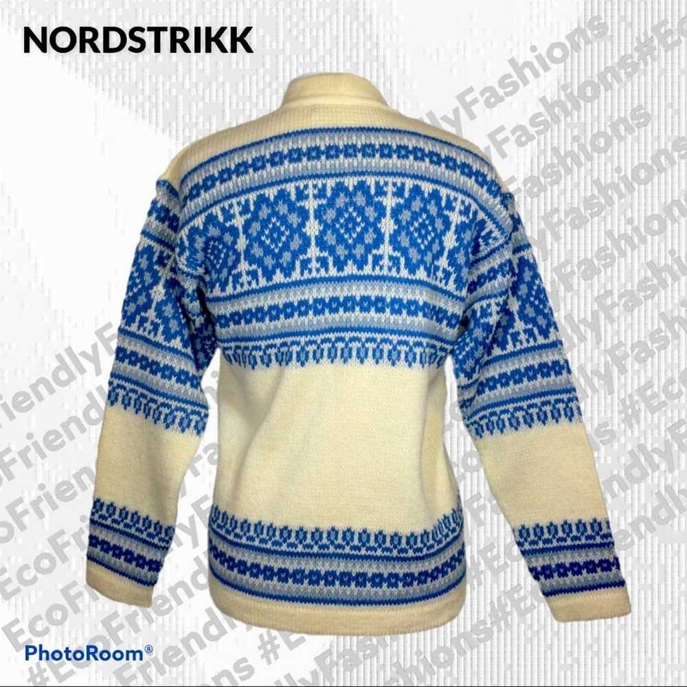 Vintage Vintage Nordstrikk Nordic Wool Cardigan/S… - image 4