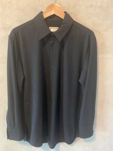 Wooyoungmi Wool collar detail shirt