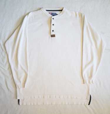 Chaps Chaps Waffle Henley - image 1