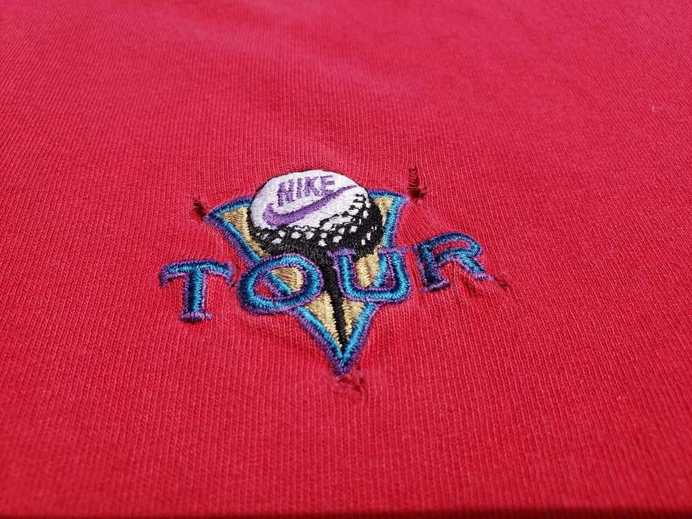 Nike × Vintage Vintage 1990s Nike Golf Tour Polo … - image 3