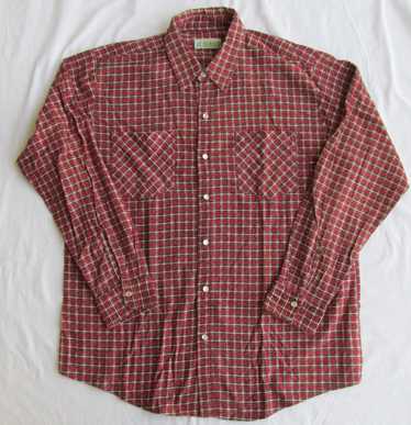 Haband Haband Western Styled flannel Shirt Size La