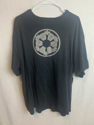 Star Wars Star Wars Emblem Faded Black Shirt Men’s