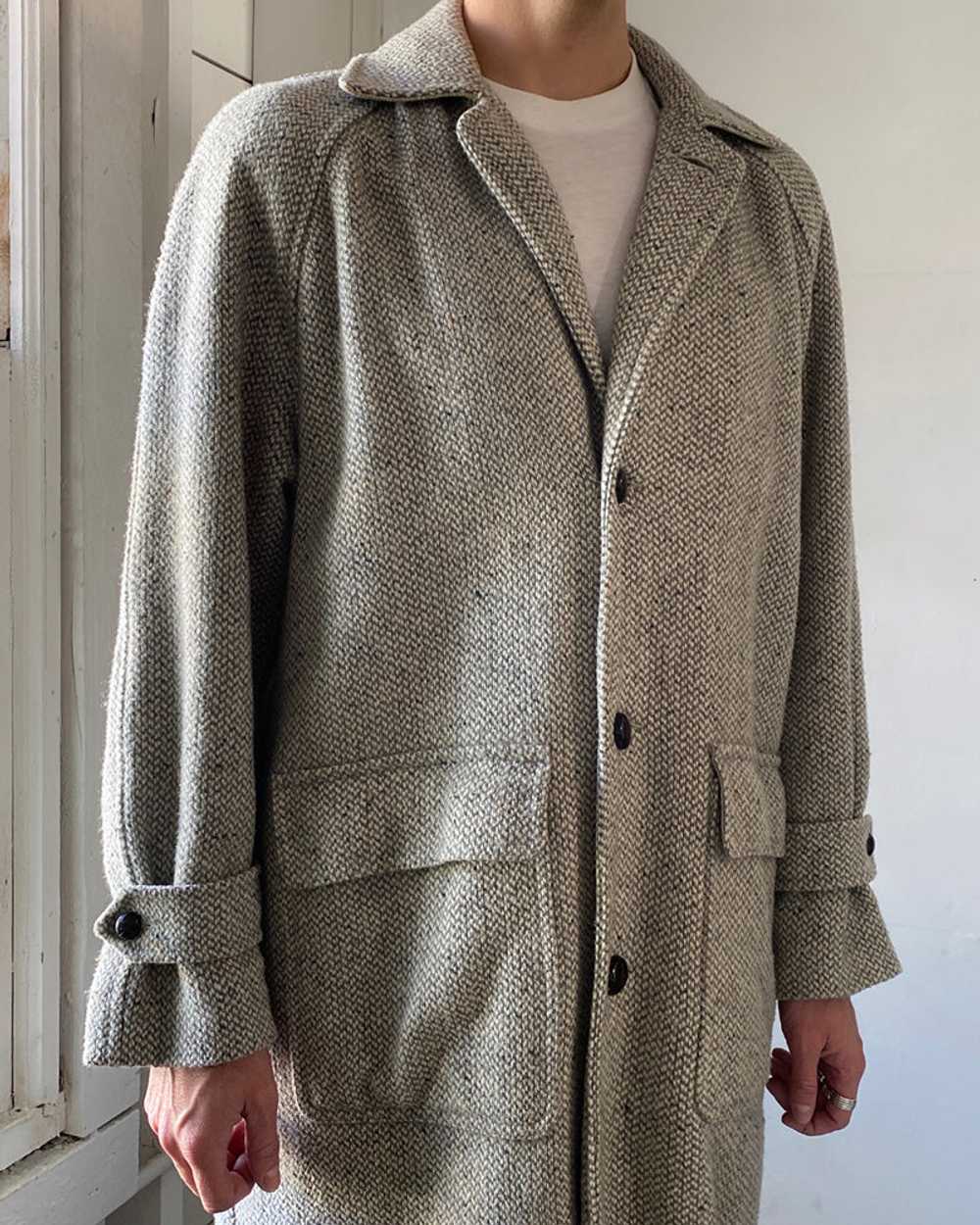 80s YSL Wool Overcoat - image 3