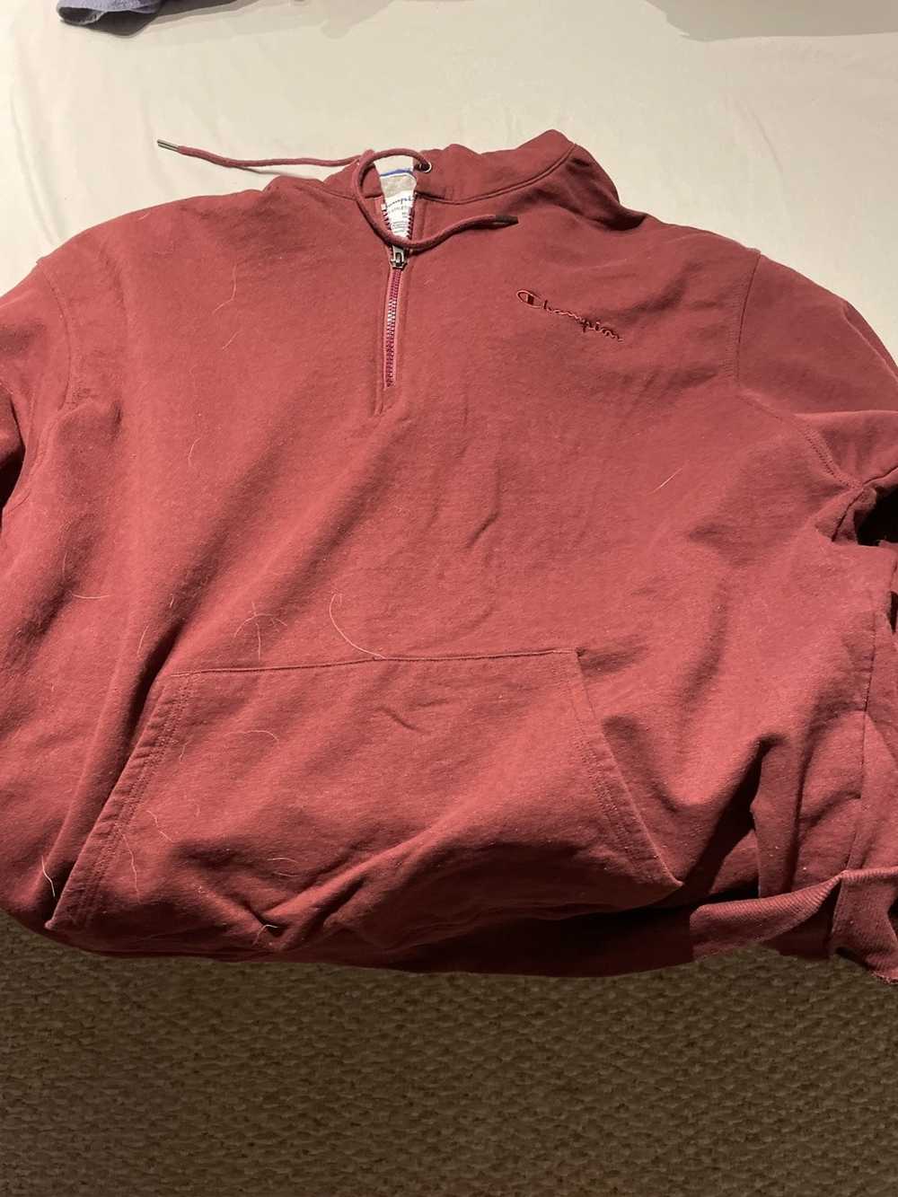 Champion Champion Quarter Zip Hoodie - image 1