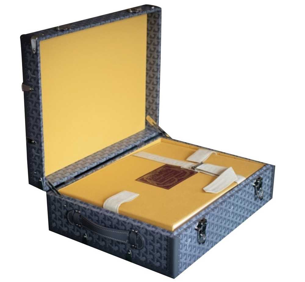 Goyard Limited Edition Art Book & Trunk - image 5