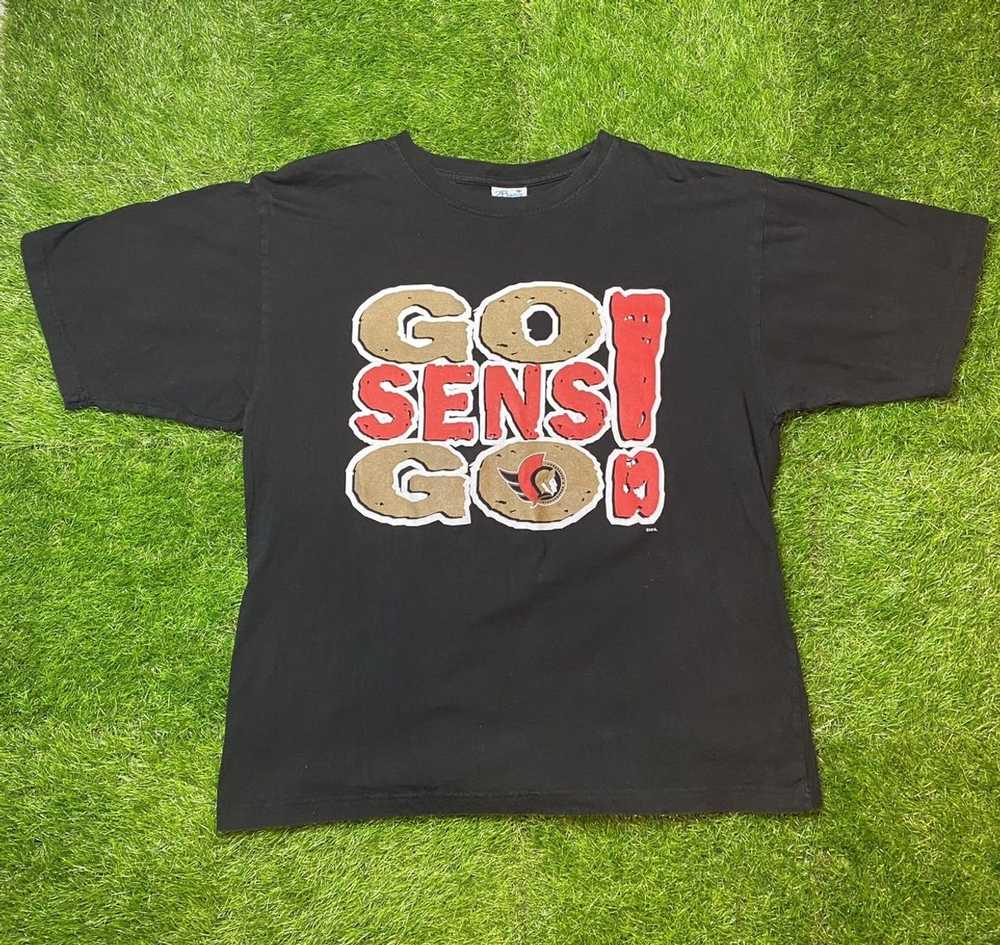 NHL × Vintage Vintage Ottawa Senators 2D Tee - Gem