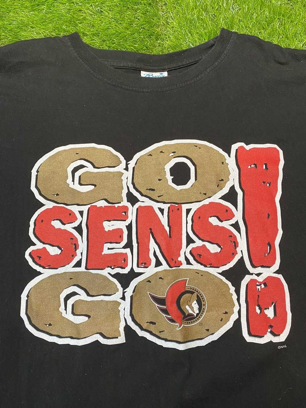 NHL × Vintage Vintage Ottawa Senators 2D Tee - Gem