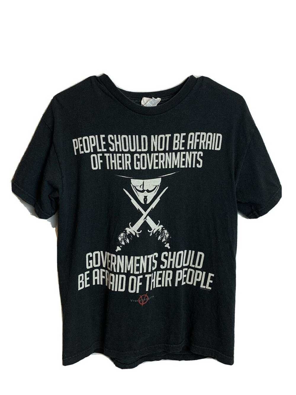 Delta V for Vendetta T-shirt Should DC Comics Siz… - image 1