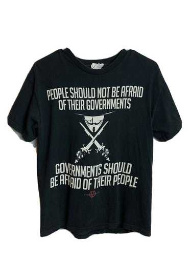 Delta V for Vendetta T-shirt Should DC Comics Size