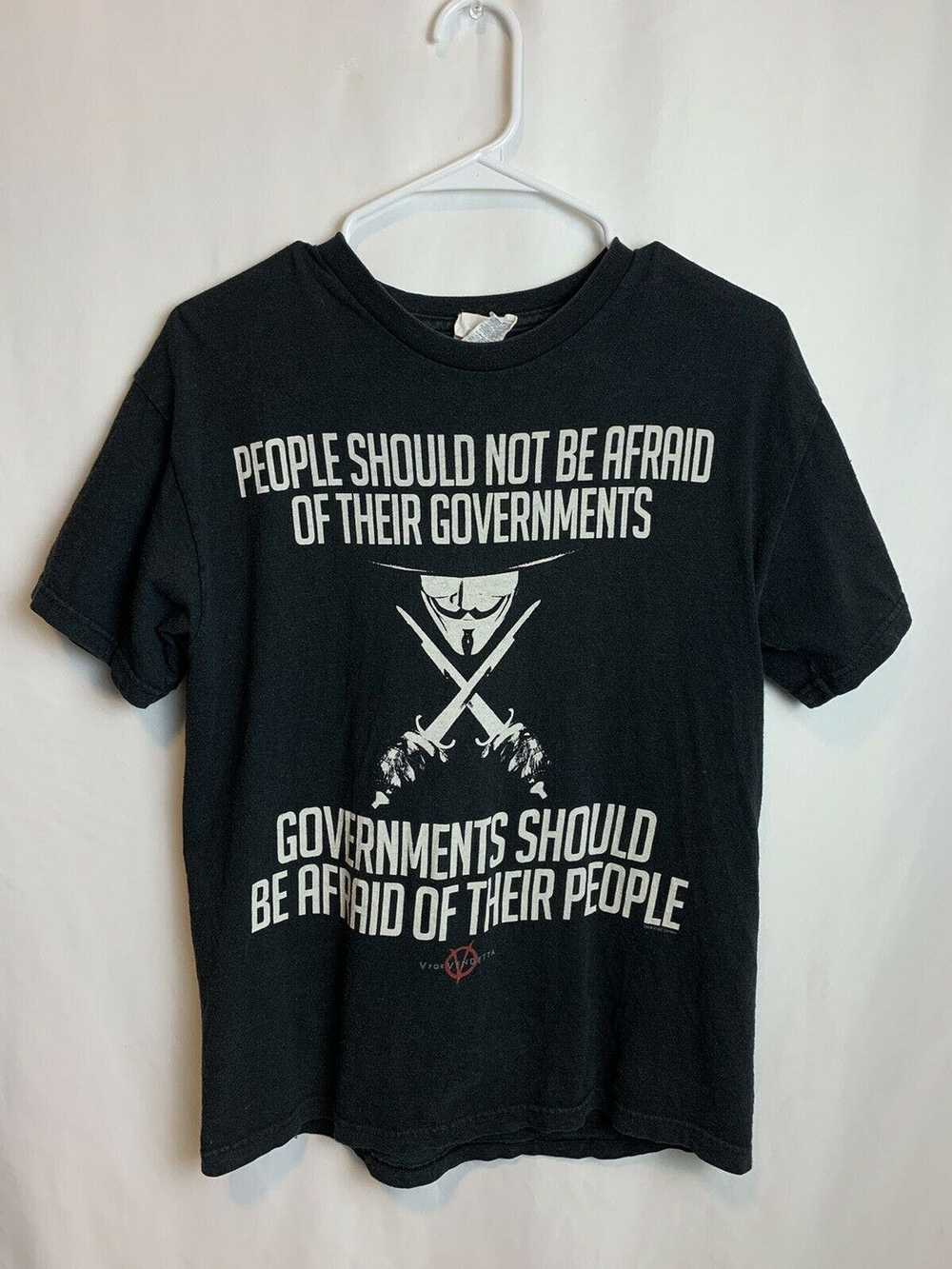 Delta V for Vendetta T-shirt Should DC Comics Siz… - image 2