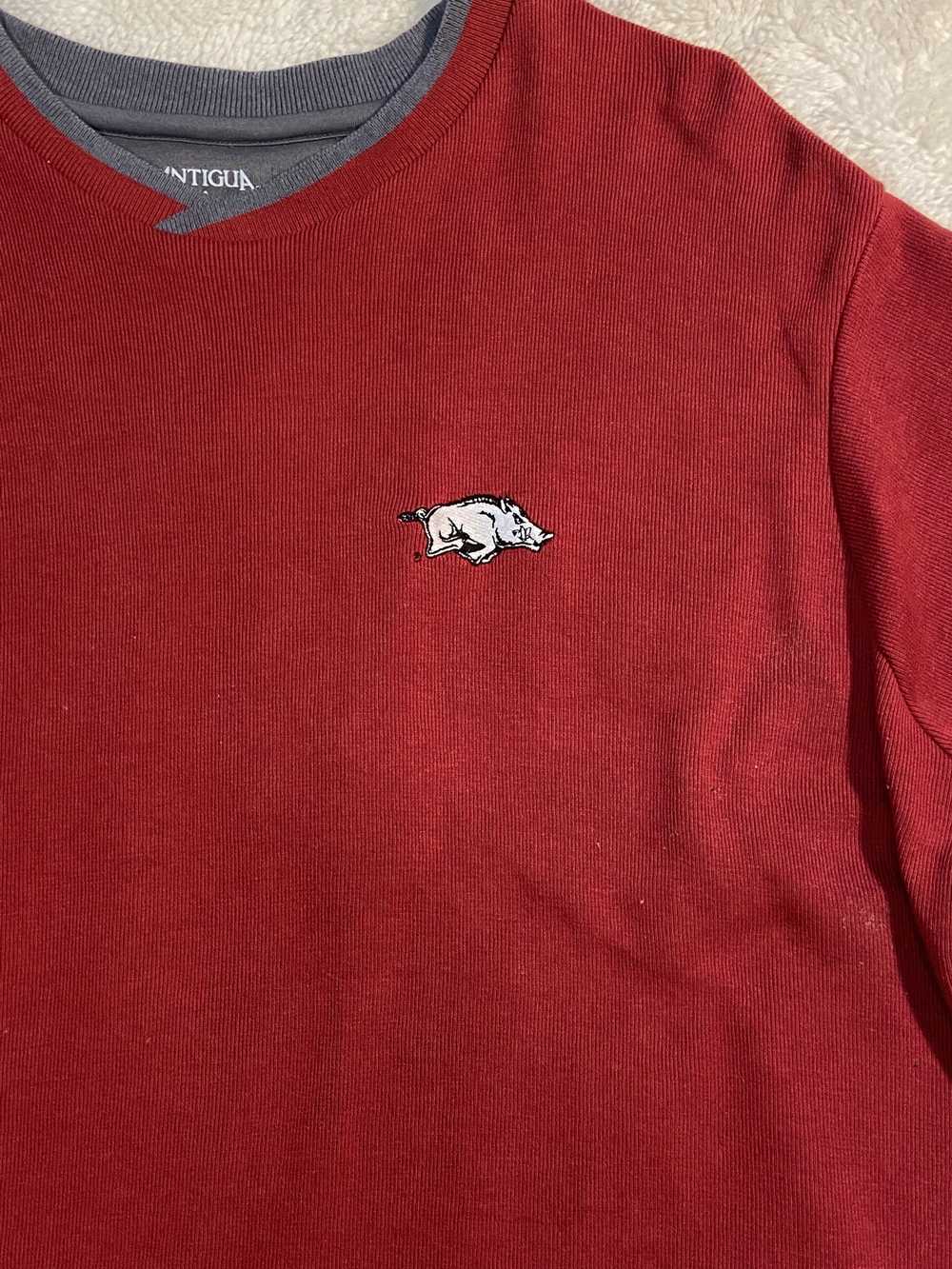 Antigua × Vintage ARKANSAS RAZORBACKS SWEATER - V… - image 2