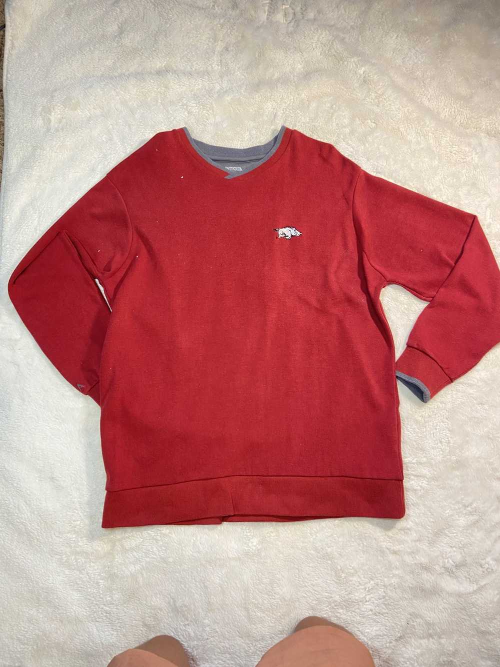 Antigua × Vintage ARKANSAS RAZORBACKS SWEATER - V… - image 5