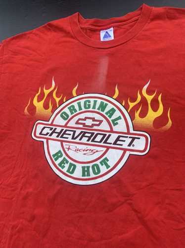 Vintage Vintage Chevy NASCAR flames XXL Tshirt