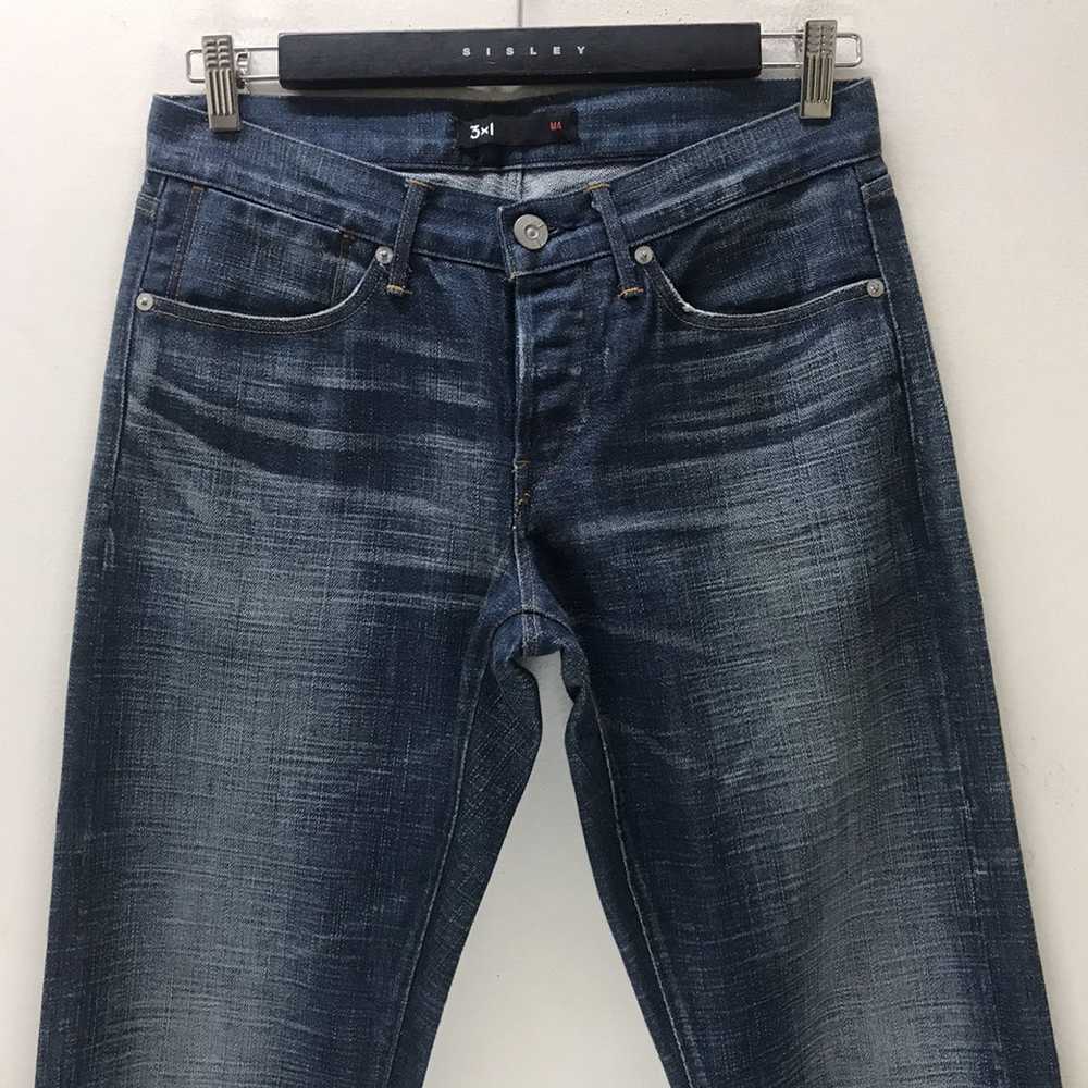 3x1 × Japanese Brand 3x1 Selvedge Denim Slim M4 - image 3