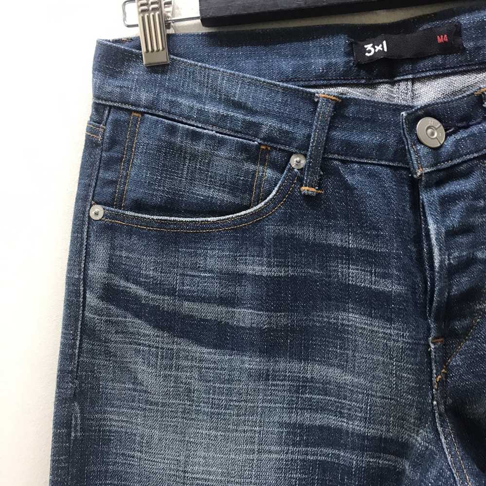 3x1 × Japanese Brand 3x1 Selvedge Denim Slim M4 - image 4