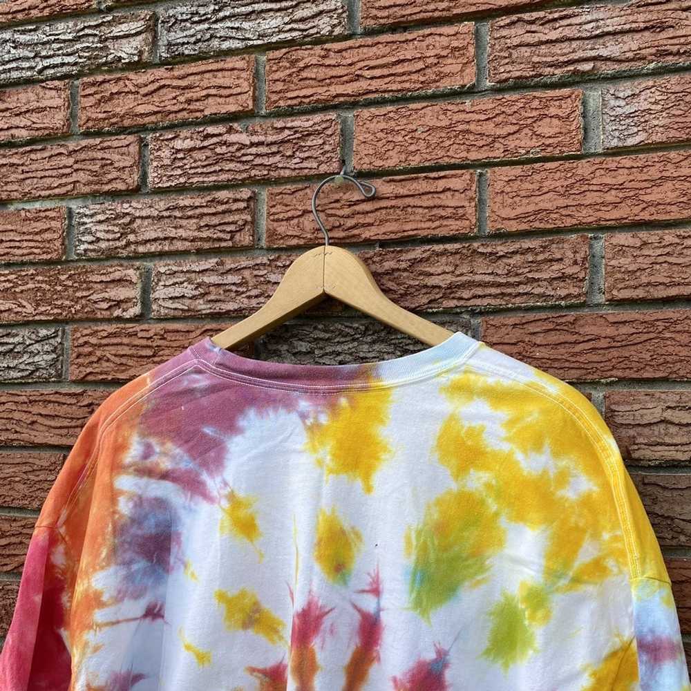 Vintage 1990’s Chopped custom tie dye shirt - image 5