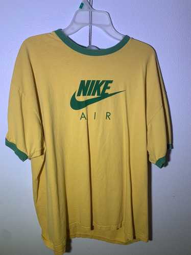 Nike × Vintage NIKE -yellow and green XL