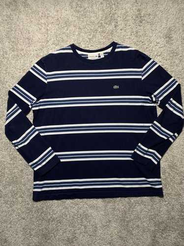 Lacoste × Streetwear Lacoste NavyBlue Stripe Long 