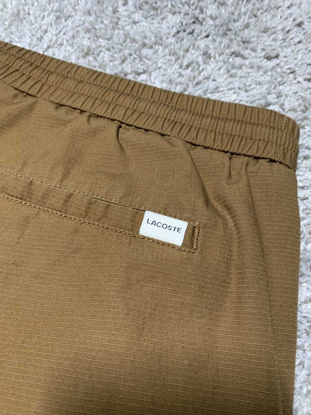 Lacoste × Streetwear Brown Lacoste Ripstop Pants … - image 3