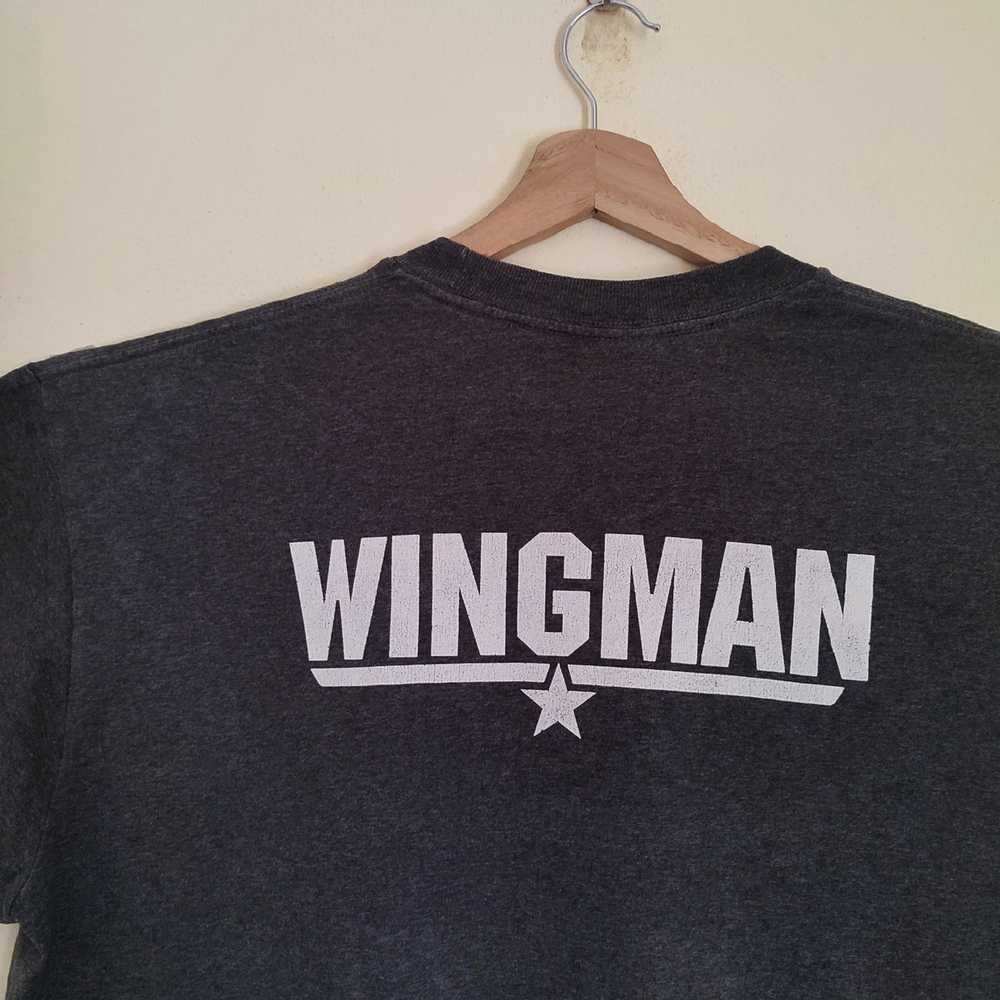 Movie × Vintage Vintage Top Gun Wingman American … - image 4