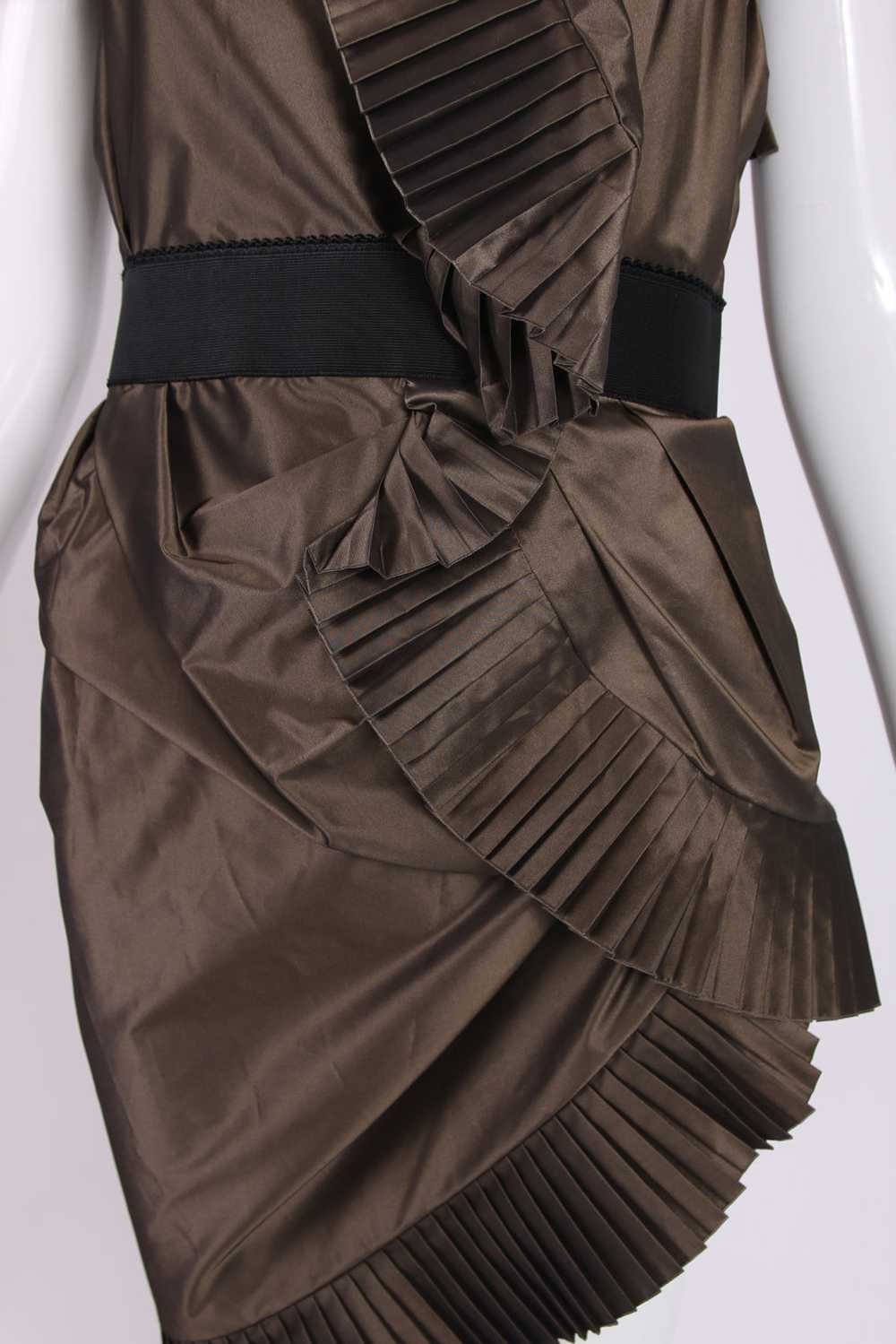 Christian Dior Mini Dress w/Accordion Pleats - image 3