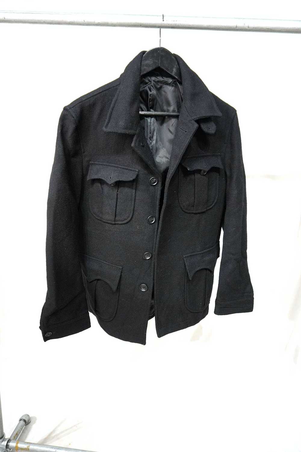 Japanese Brand GREEN LABEL RELAXING Wool Jacket - image 2