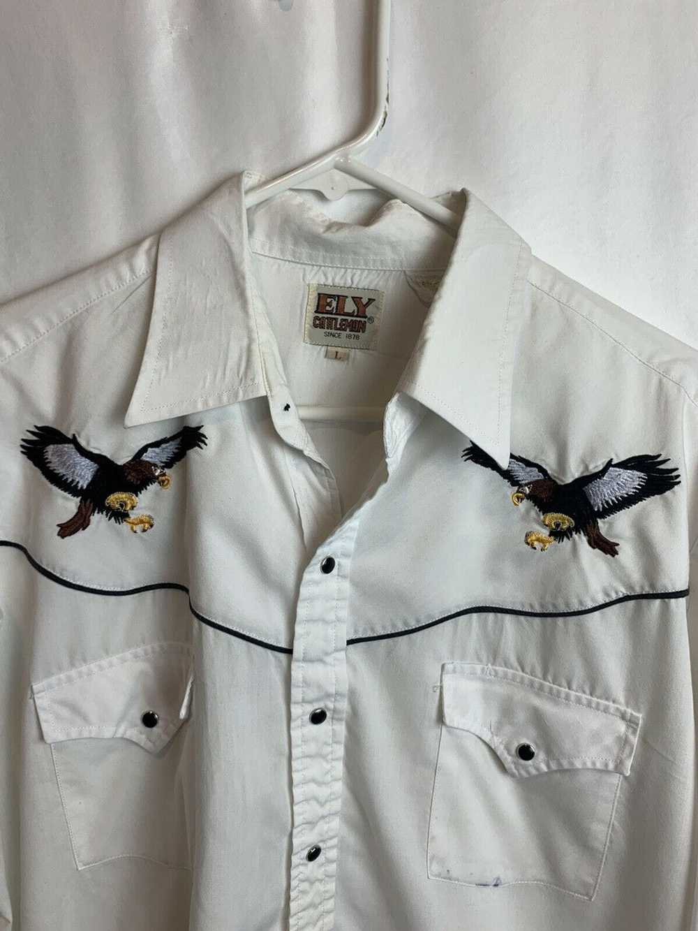 Other Ely Diamond Western Style Embroidered Bird … - image 3