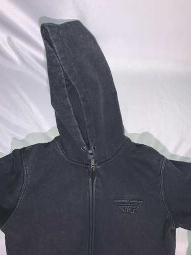 Other Fly Racing Hoodie Grey Snow Wash Women’s Siz