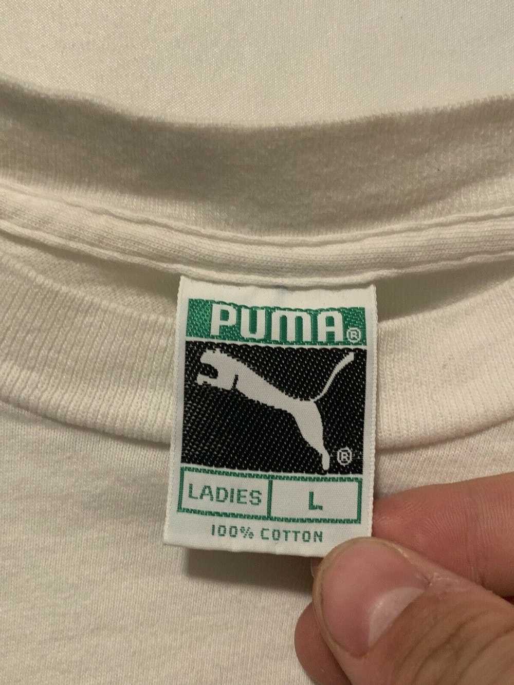 Puma Puma Women’s Longsleeve Paw Print Vintage Ca… - image 3