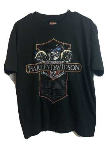 Harley Davidson Harley Davidson Knucklehead Stitc… - image 1