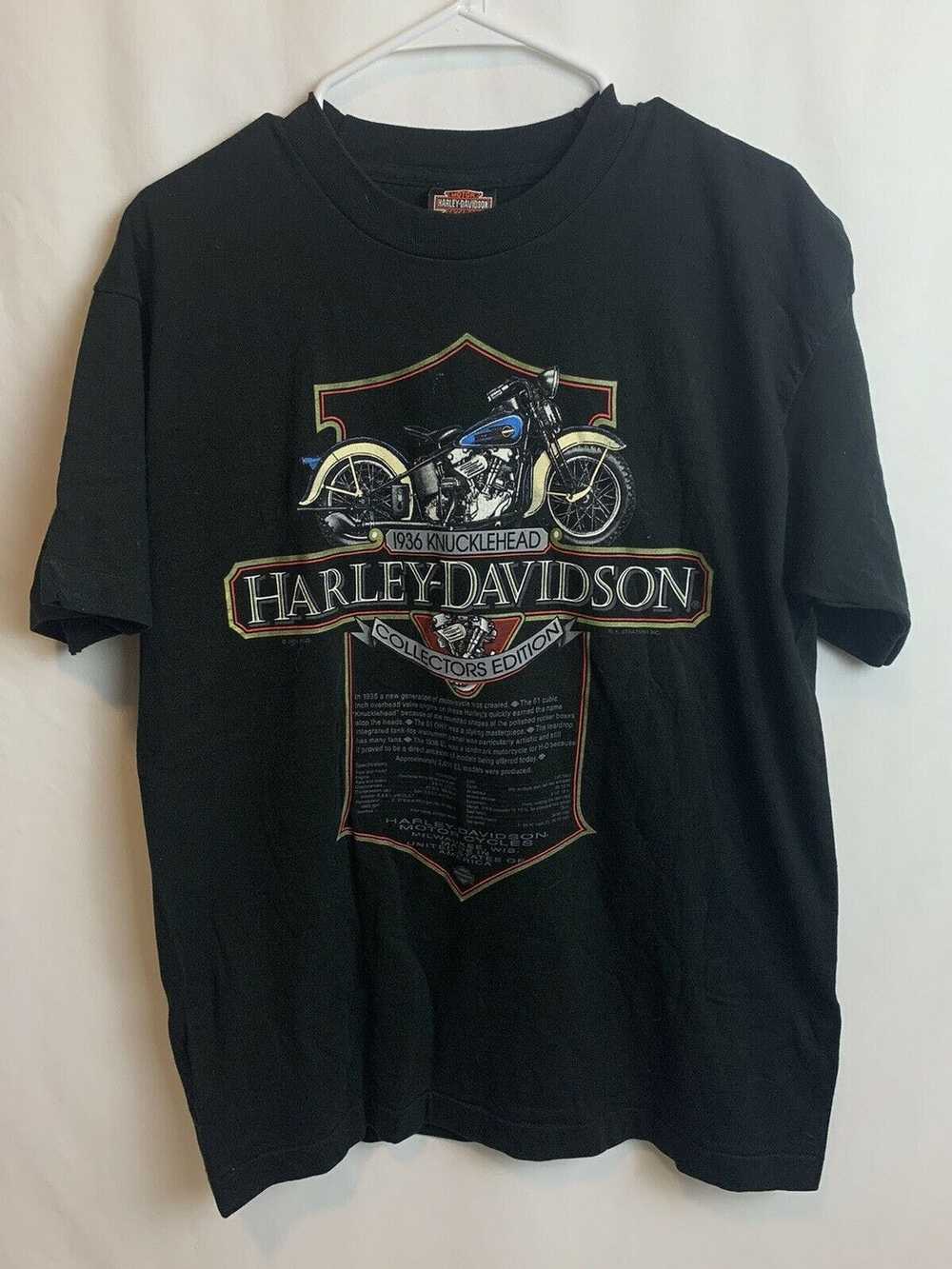 Harley Davidson Harley Davidson Knucklehead Stitc… - image 2
