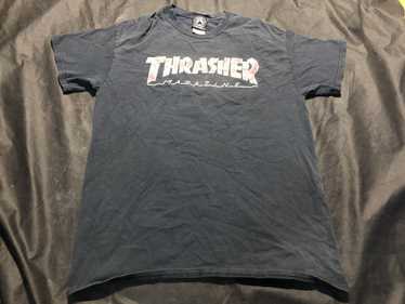 Thrasher × Vintage Vintage distressed thrasher ma… - image 1