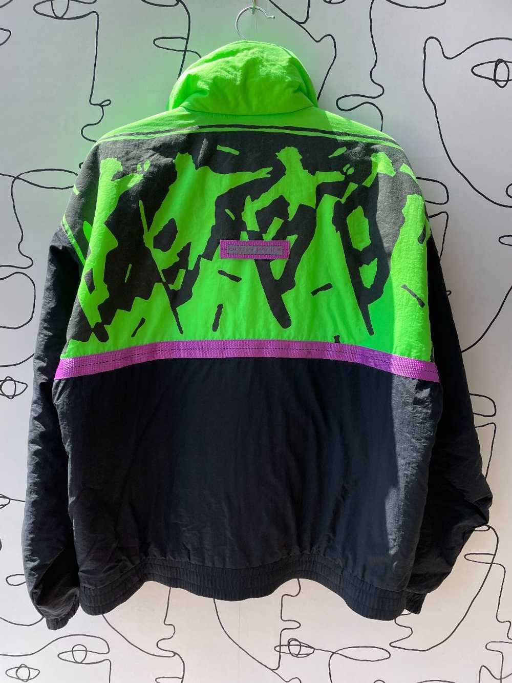 1980S OCEAN PACIFIC XTREME AIR ZIP UP PUFFY JACKET - image 2