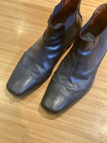 Ben Sherman Black leather Chelsea Boot