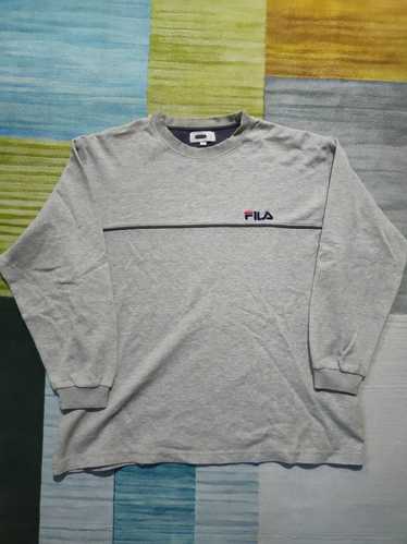 Fila × Japanese Brand Fila Grey Sweatshirts - image 1