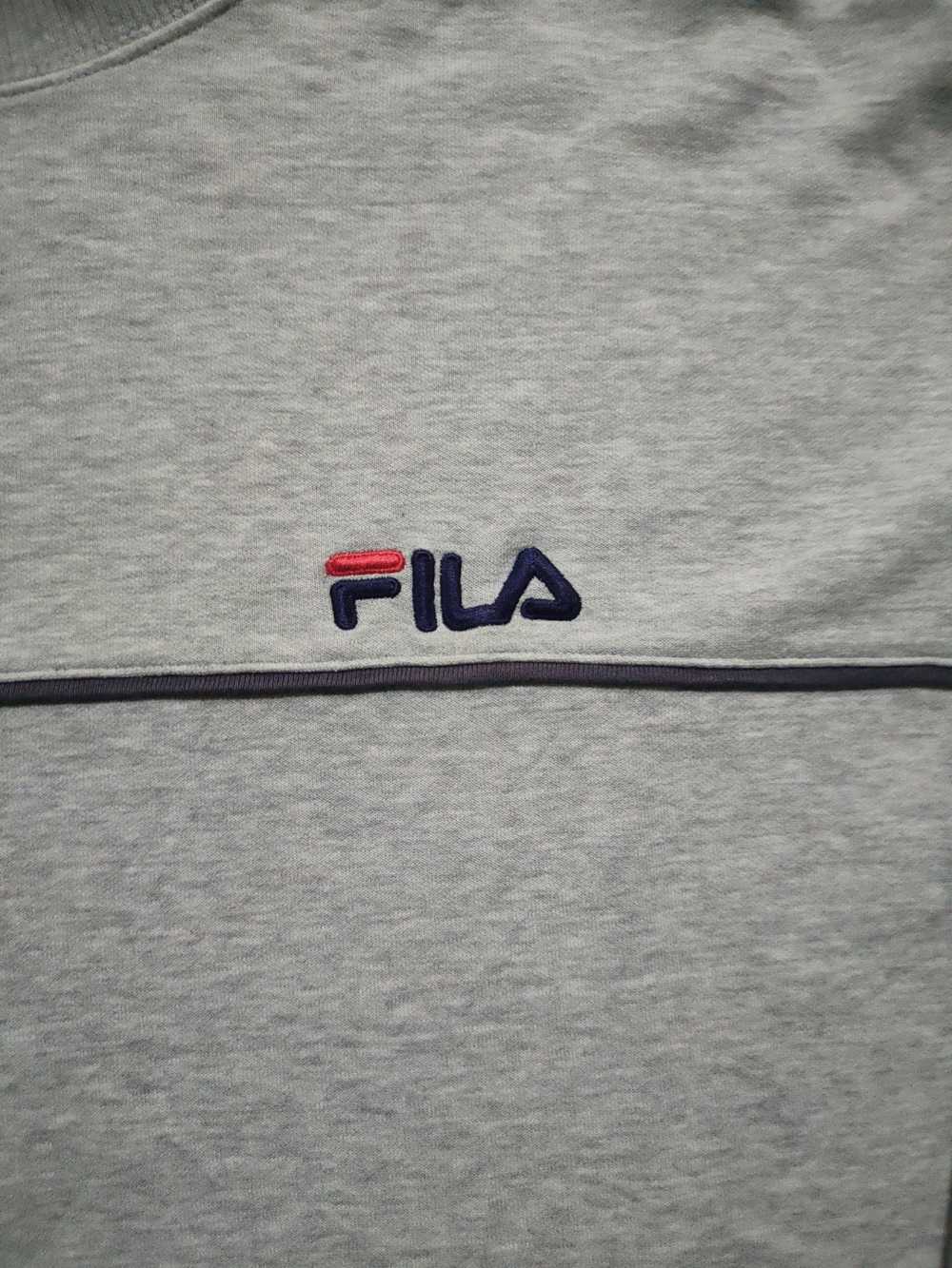 Fila × Japanese Brand Fila Grey Sweatshirts - image 4