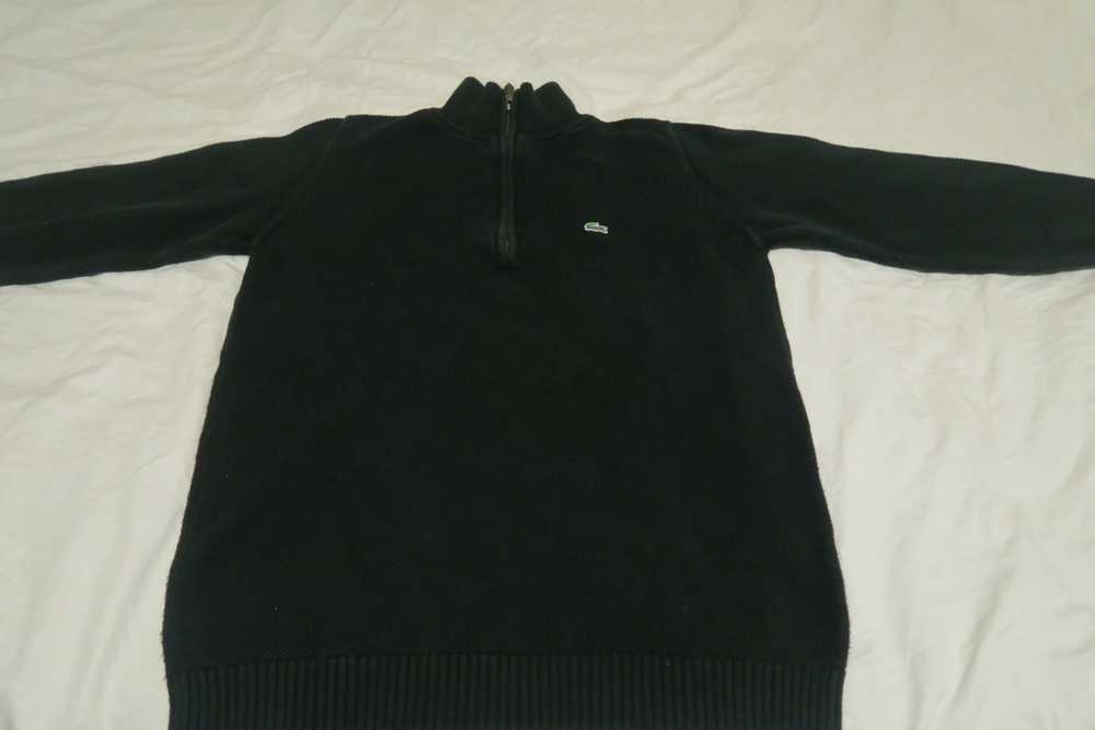 Lacoste Lacoste 1/4 Zip Pullover Sweater Size 5 K… - image 1