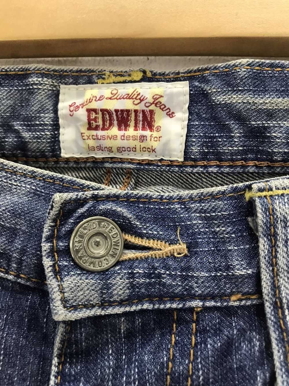 Distressed Denim × Edwin × Japanese Brand Vtg Edw… - image 12